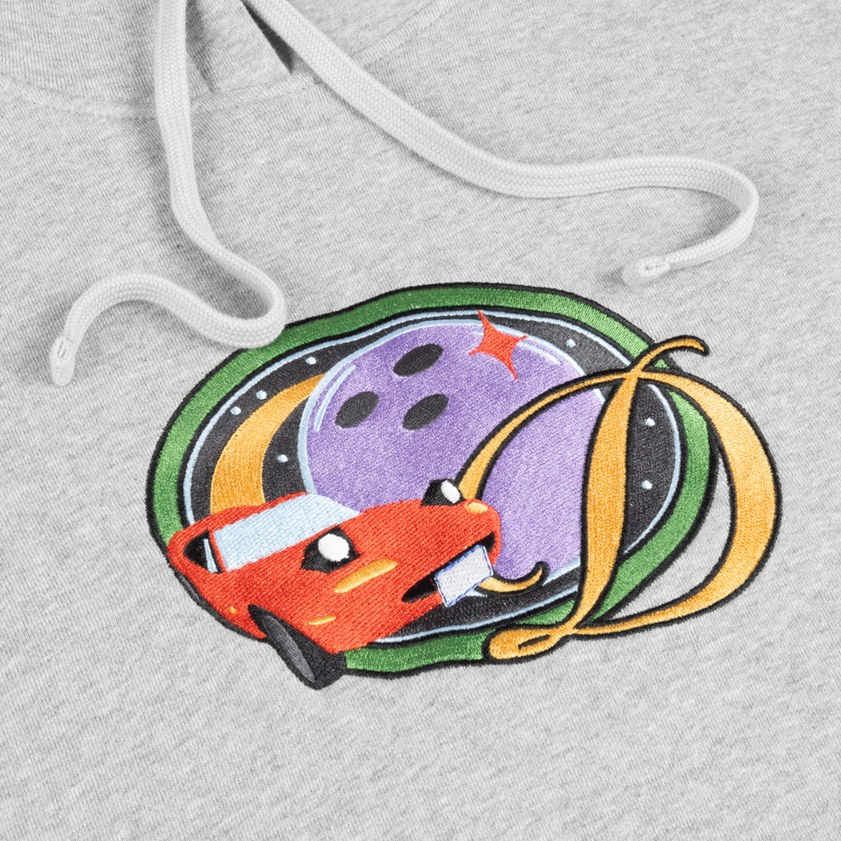 Dime Miata Hooded Sweater Heather Gray