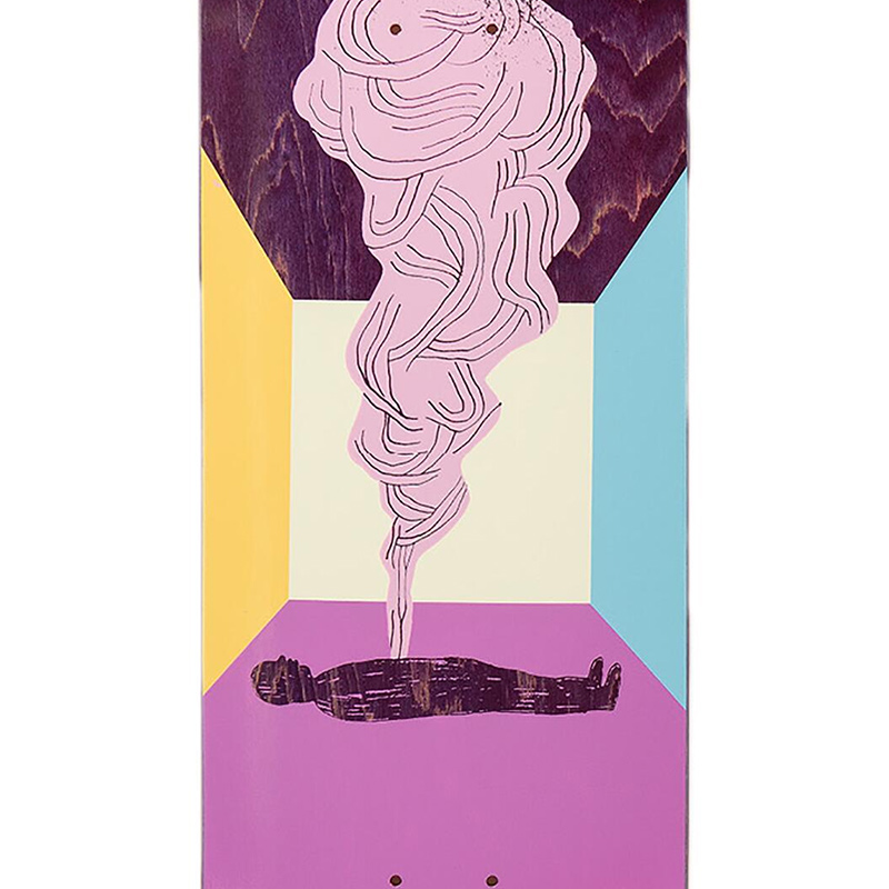 UMA landsleds Roman Art Two Skateboard Deck 8.75