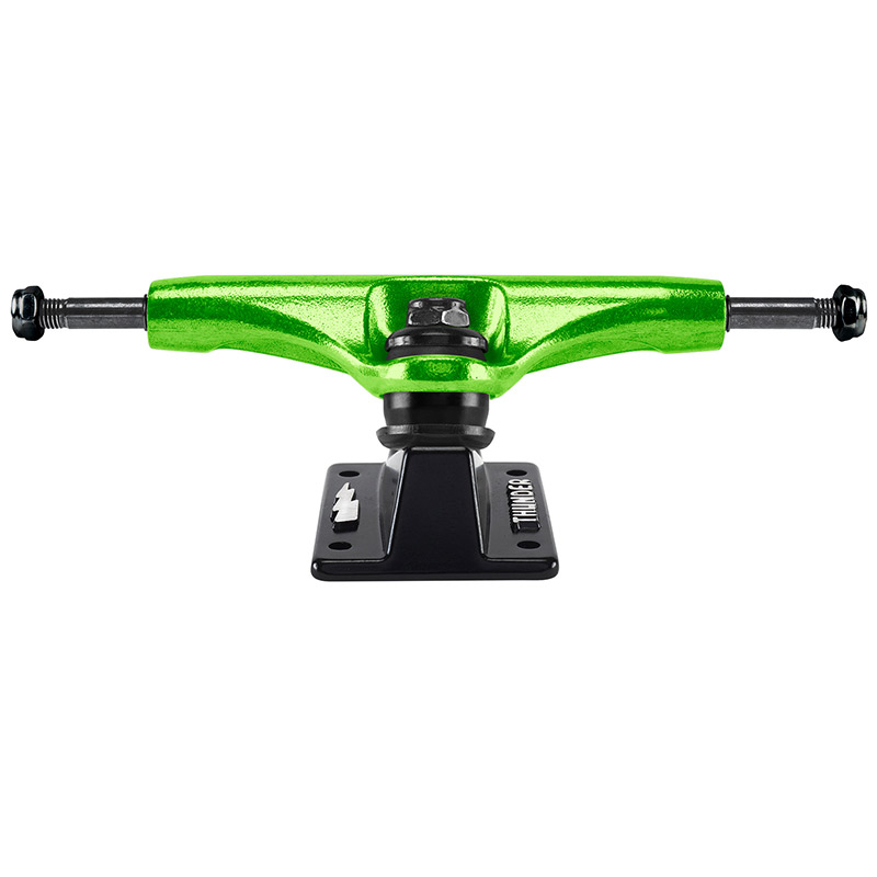 Thunder Metallic Script Hollow Lights Truck Green/Black 147 - 8.0"