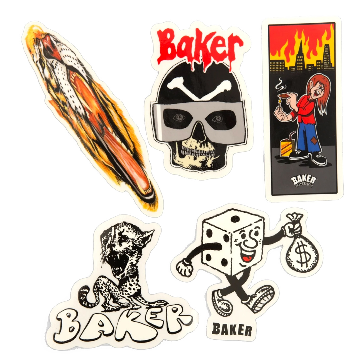 Baker All My Homies Sticker Assorted
