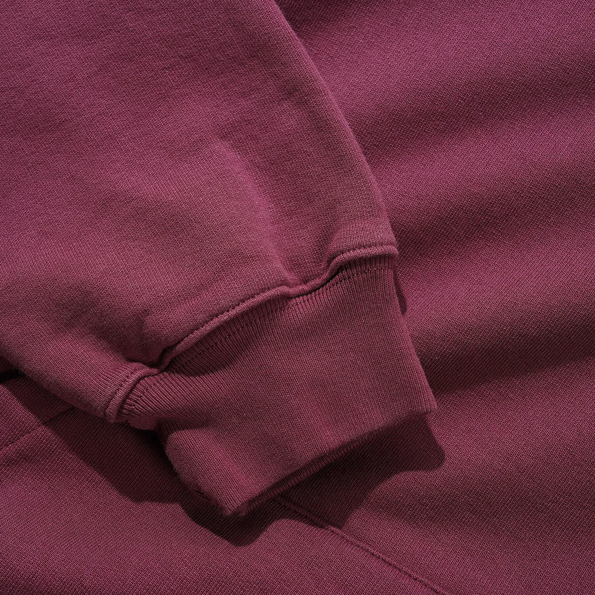 Cash Only Heavy-Weight Hooded Sweater Berry