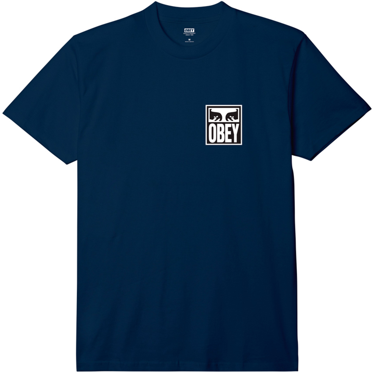 Obey Eyes Icon 2 T-Shirt Navy Obey Eyes Icon 2 T-Shirt Navy