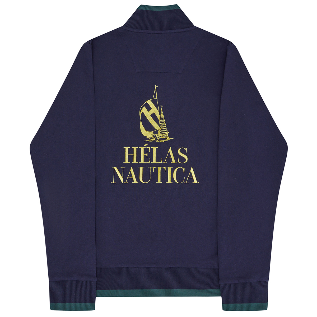 Nautica X Helas Quarter Zip Vest Navy