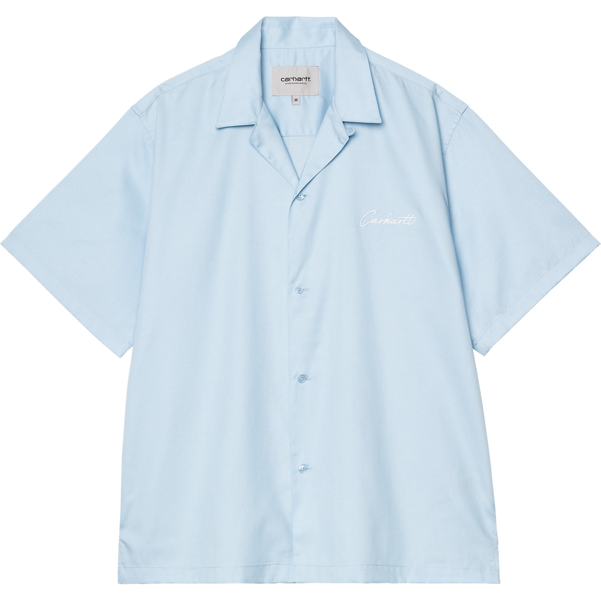 Carhartt WIP Delray Shirt Icaria/White