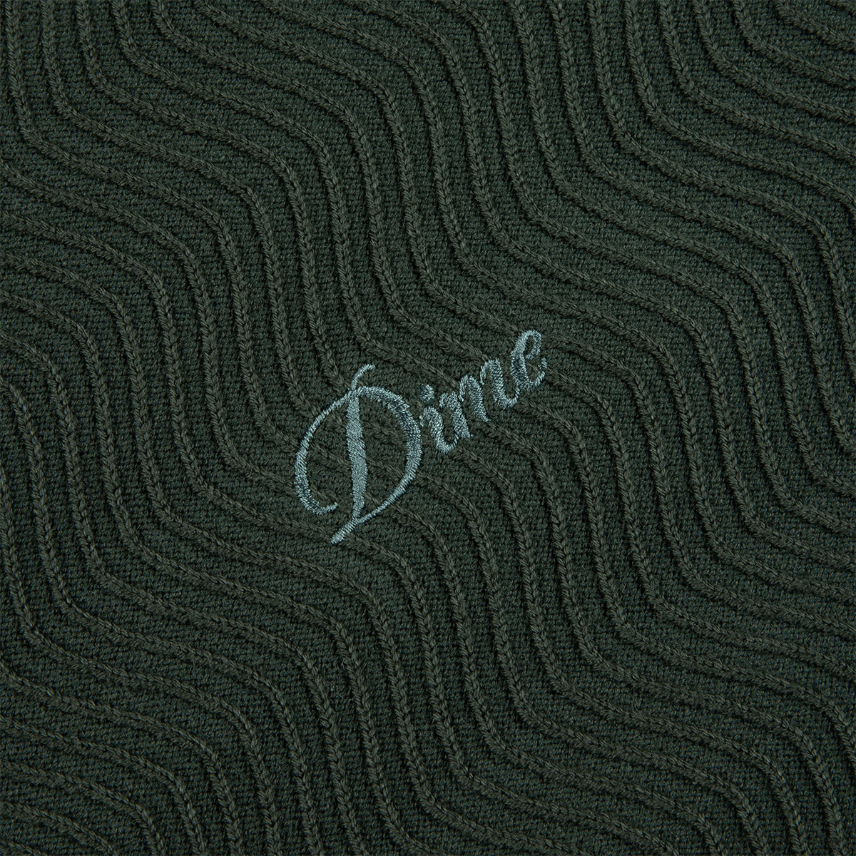 Dime Wave Cable Knit Sweater Forest Dime Wave Cable Knit Sweater Forest