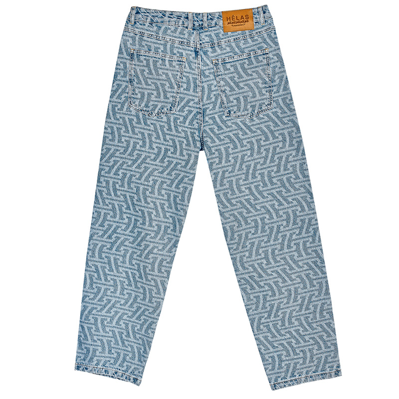 Helas Wave Denim Pants Light Blue Helas Wave Denim Pants Light Blue