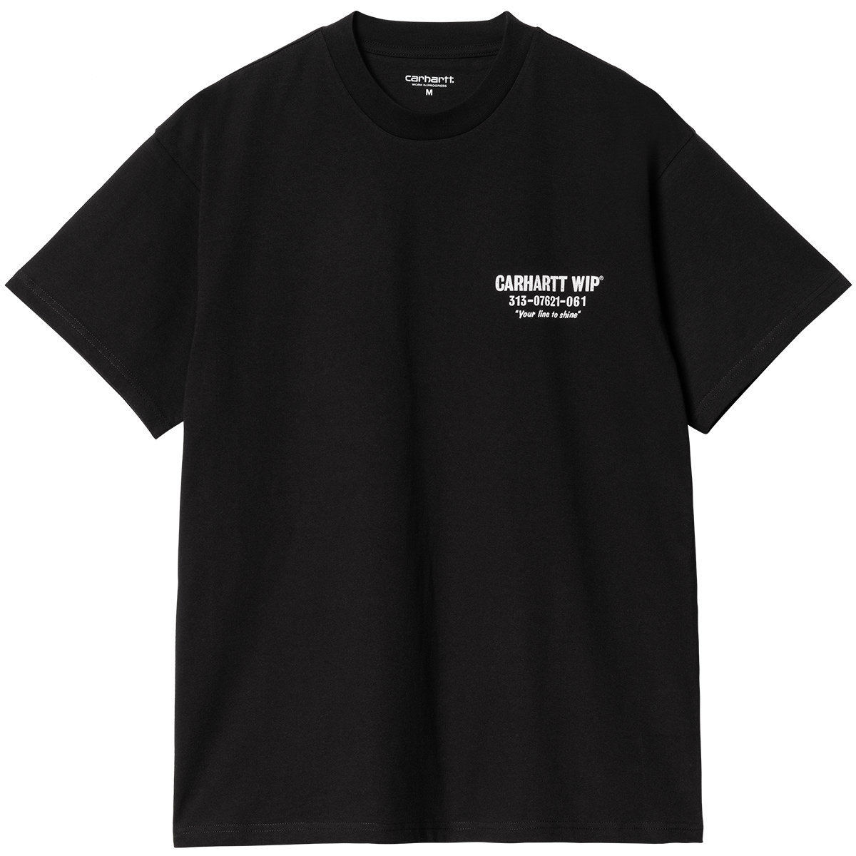 Carhartt WIP Less Troubles T-Shirt Black / White