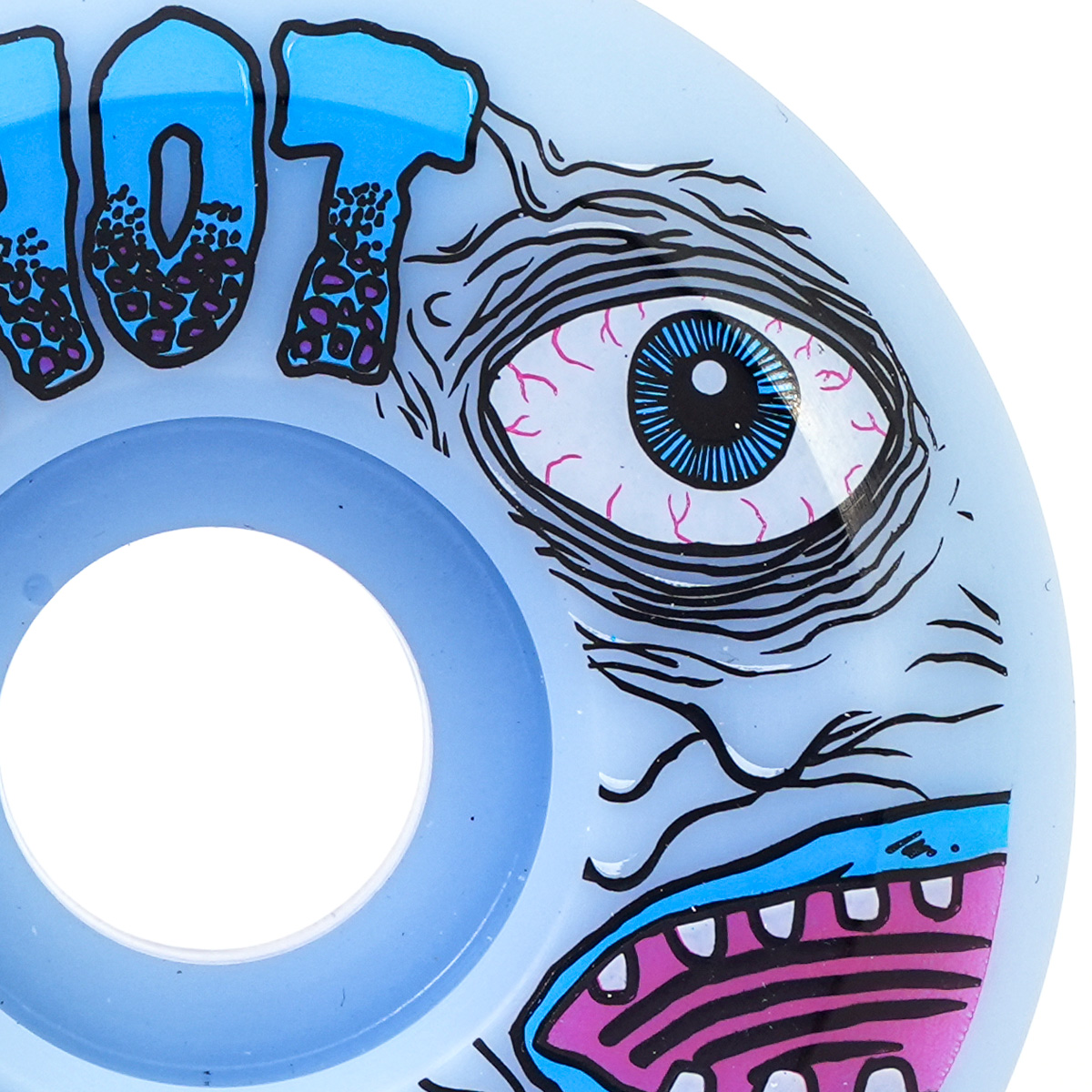 Snot Nolan s Mutants Conical Wheels Ice Blue 99a 56mm