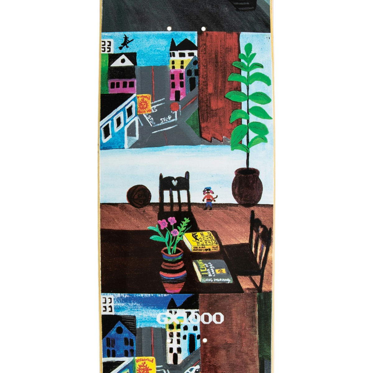 GX1000 Acid Smoked Hills 1 Skateboard Deck 8.25 GX1000 Acid Smoked Hills 1 Skateboard Deck 8.25