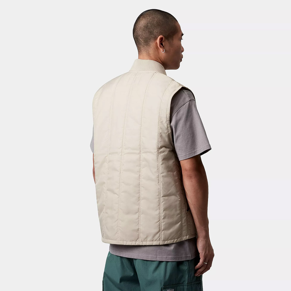 Carhartt WIP Lachlan Vest Liner Fleur De Sel Carhartt WIP Lachlan Vest Liner Fleur De Sel