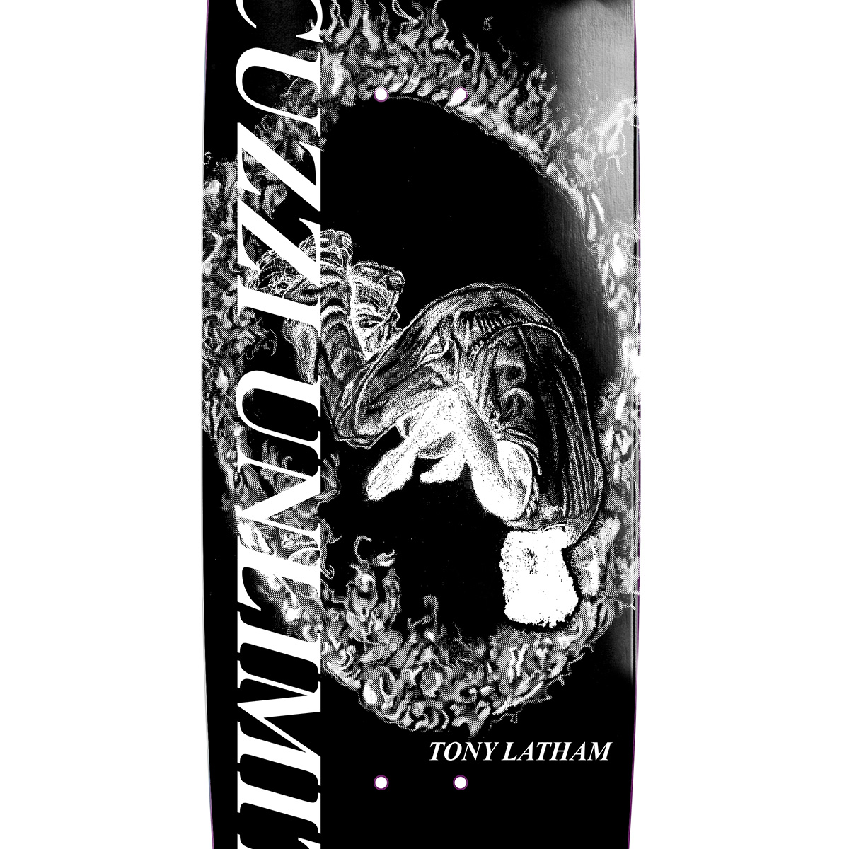 Jacuzzi Tony Latham Voodoo Skateboard Deck Black 9.125