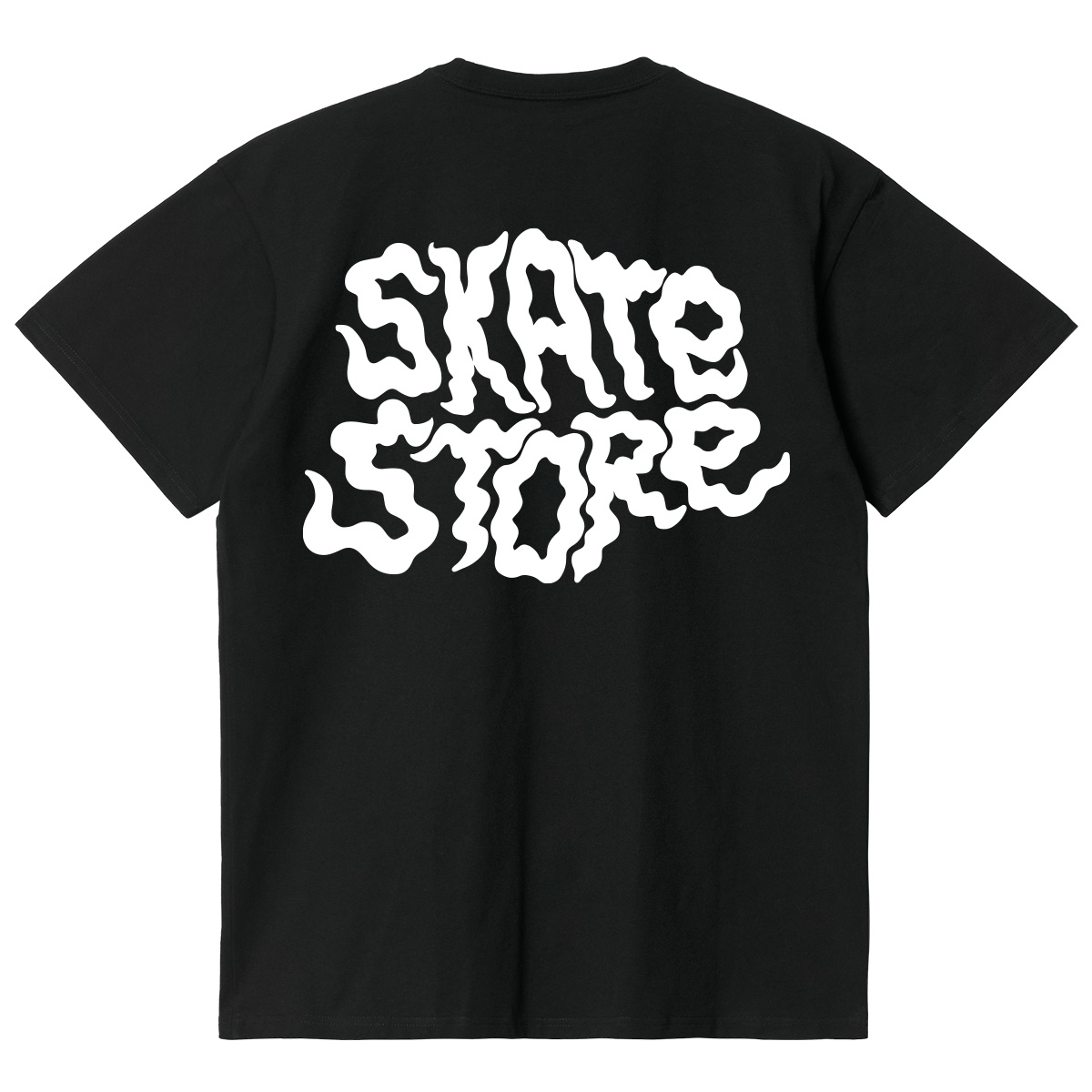 Skatestore Smoke Logo T-Shirt Black Skatestore Smoke Logo T-Shirt Black
