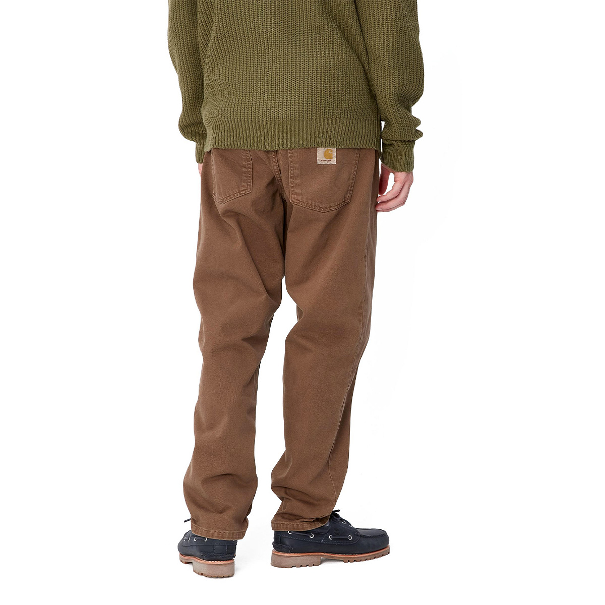 Carhartt WIP Newel Pant Chocolate Stone Dyed