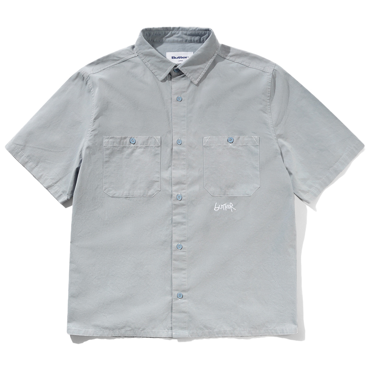 Butter Goods Stitch Shirt Grey