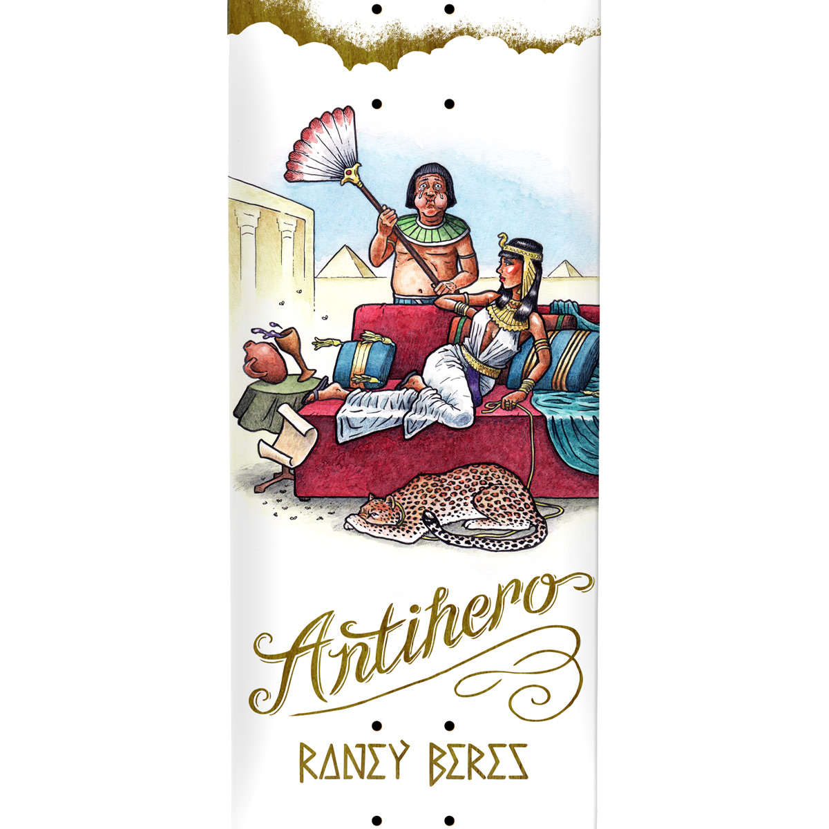 Anti Hero Beres Flatulent Beauties Skateboard Deck 8.75