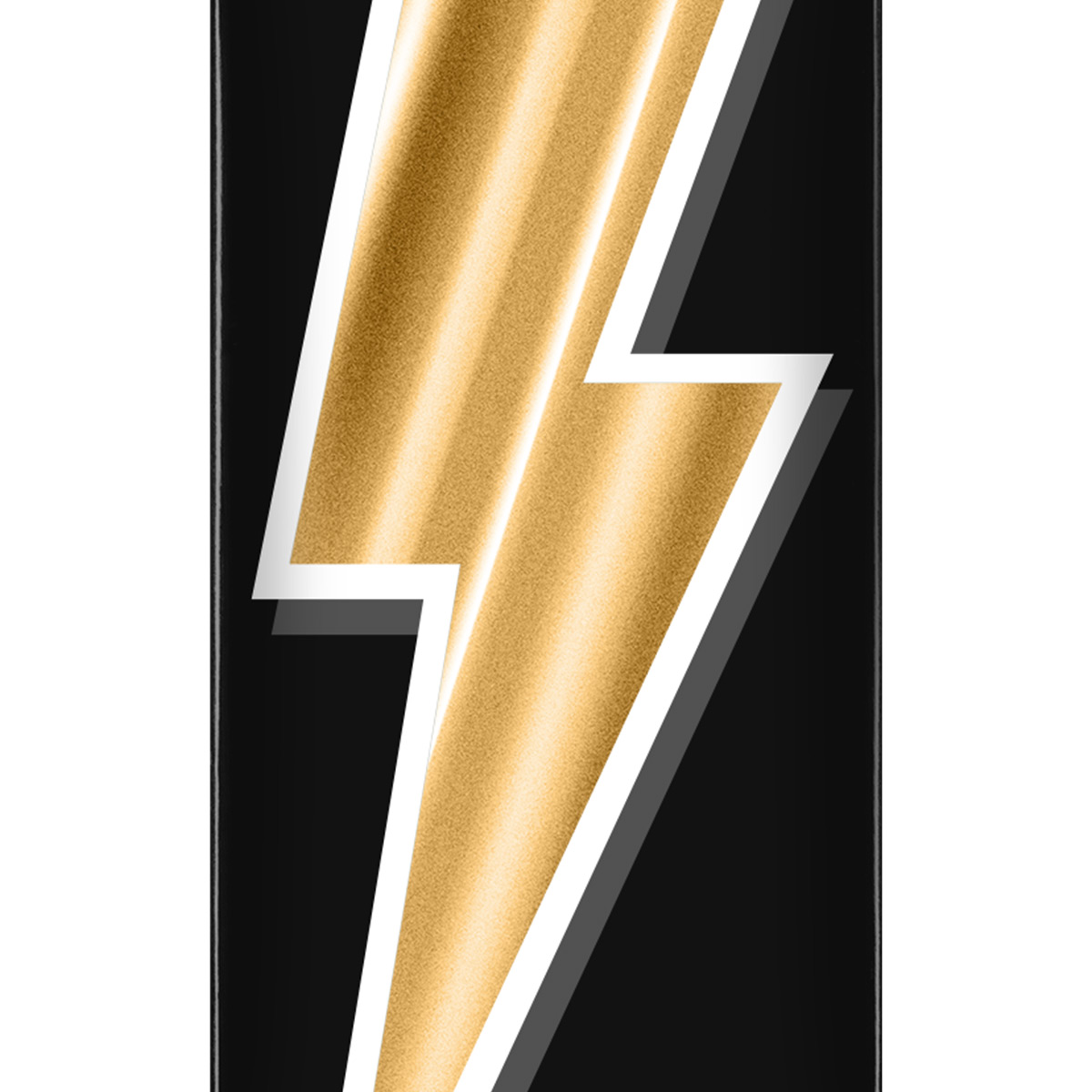 Powell Peralta Flight Mike Vallely Lightning Bolt  Skateboard Deck Gold Foil 8.5