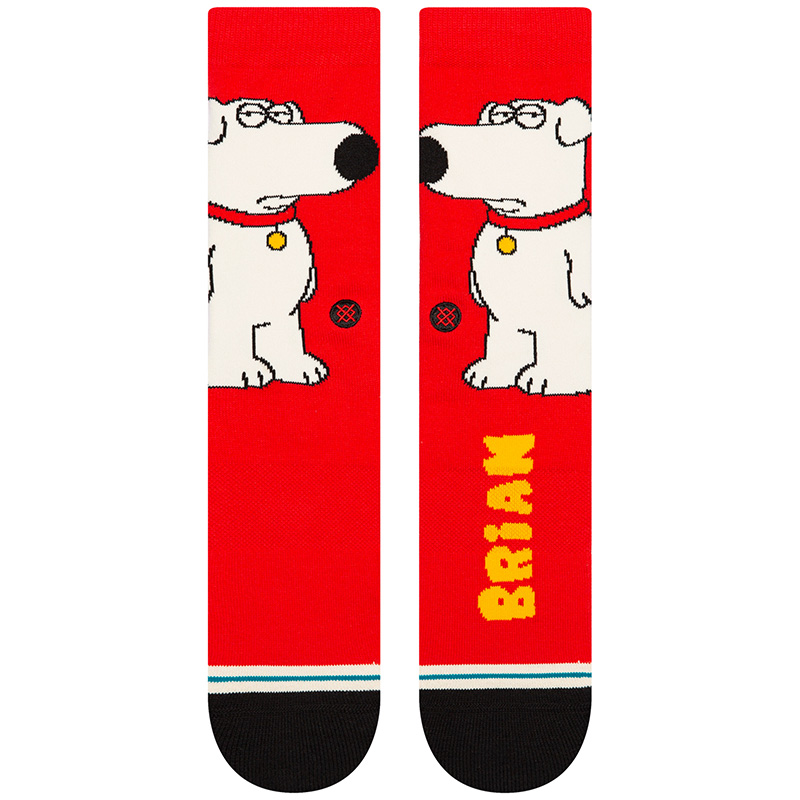 Stance The Dog Socks Red Stance The Dog Socks Red