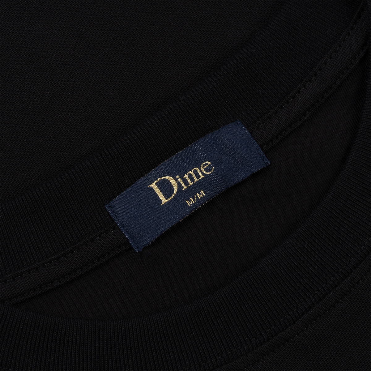 Dime Classic Small Logo T-Shirt Black Dime Classic Small Logo T-Shirt Black