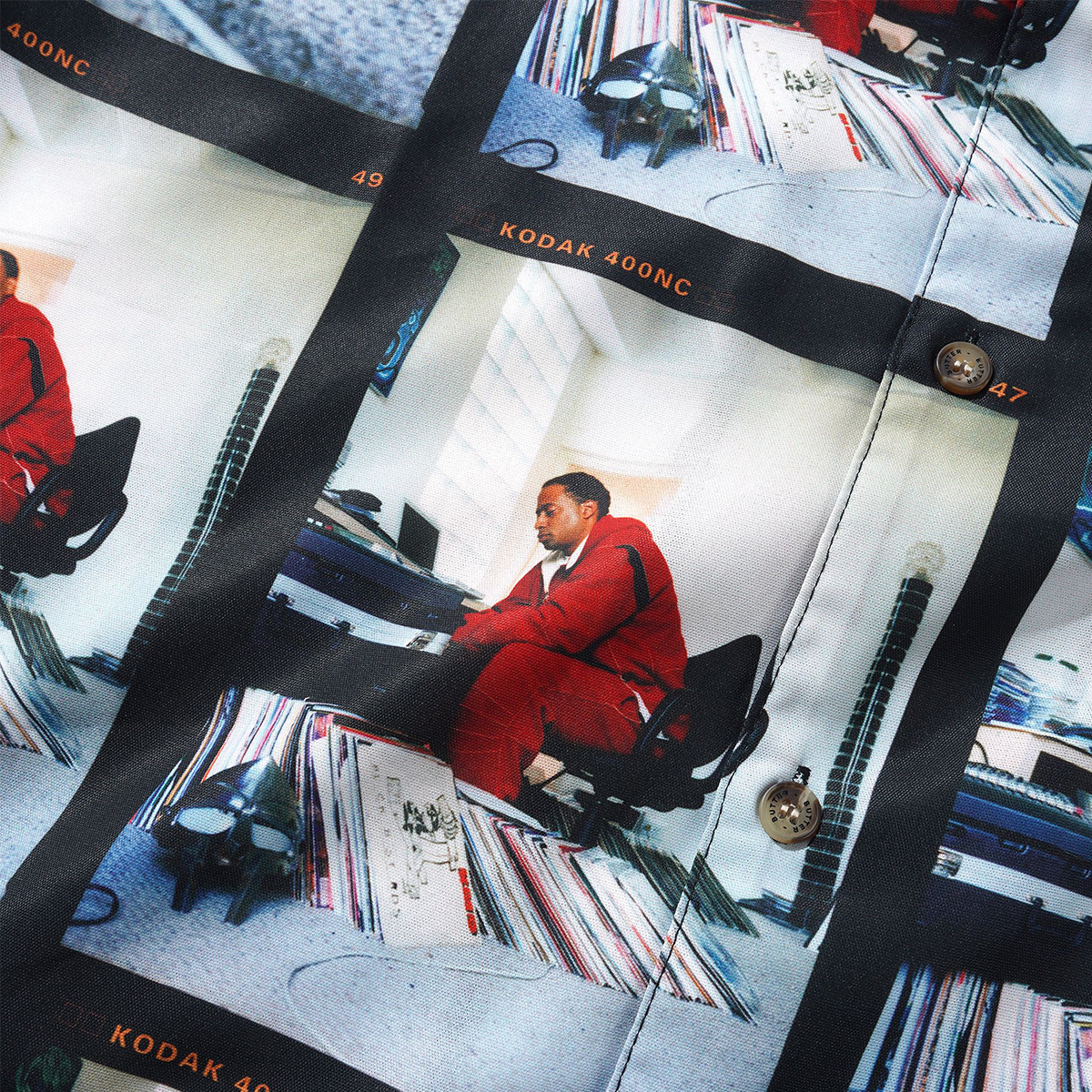 Butter Goods x Madlib Bomb Shelter Rayon Shirt Multi