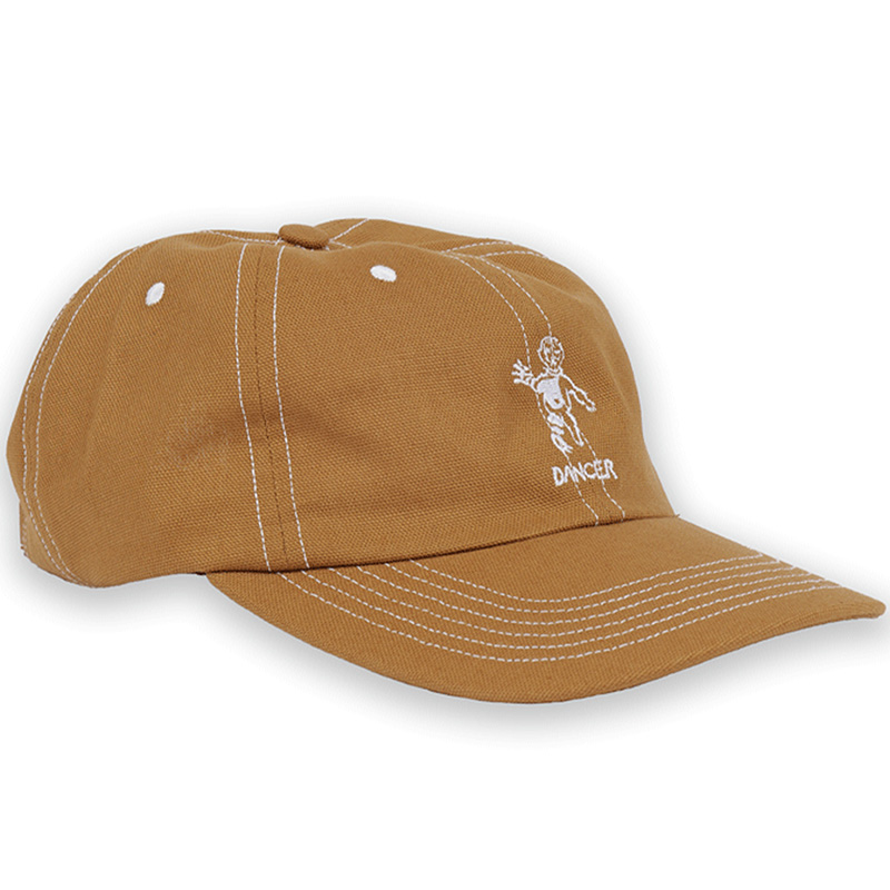 Dancer OG Logo Dad Cap Camel/White