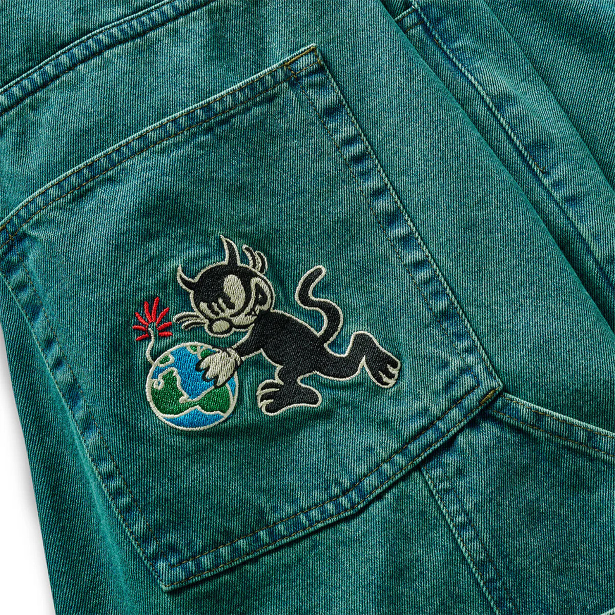 Primitive Savior Carpenter Pants Green Primitive Savior Carpenter Pants Green