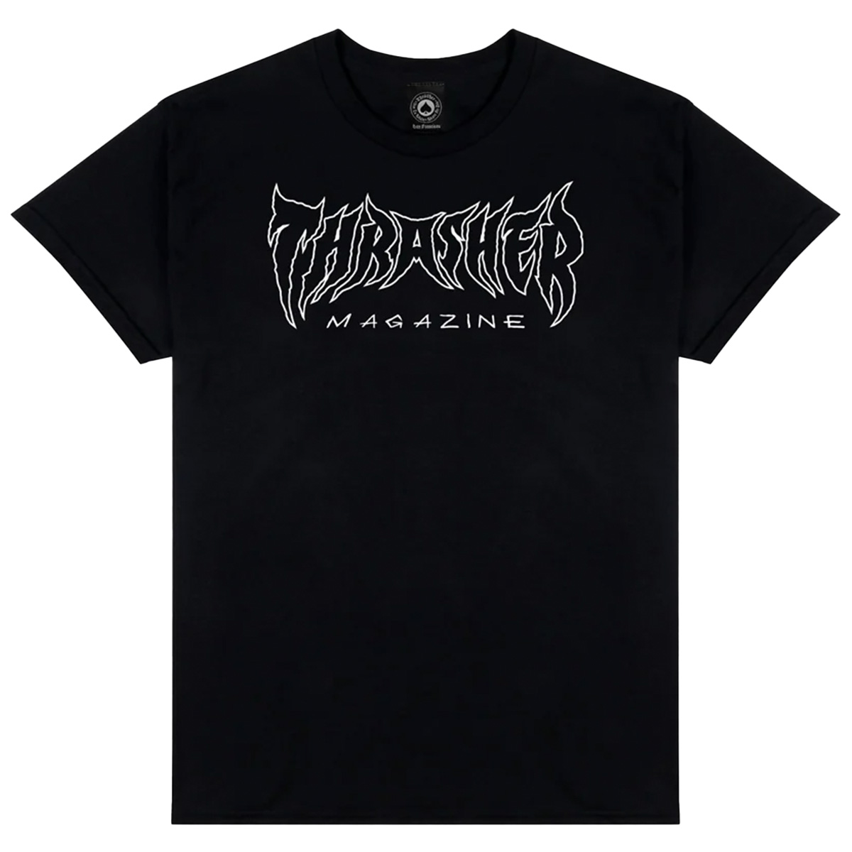 Thrasher Metal T-Shirt Black