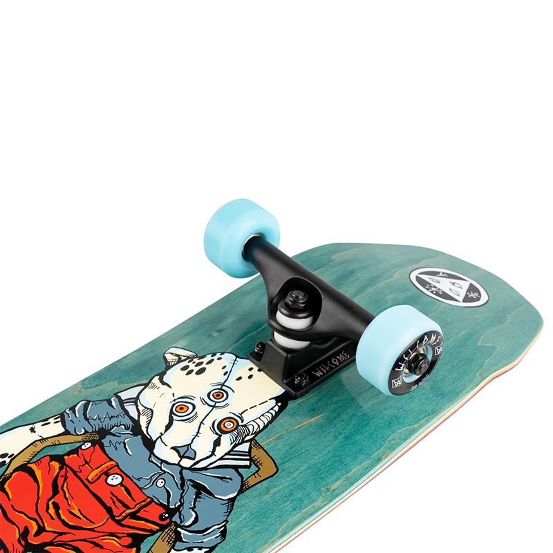 Welcome Teddy Nora Complete Skateboard Teal 7.75 Welcome Teddy Nora Complete Skateboard Teal 7.75