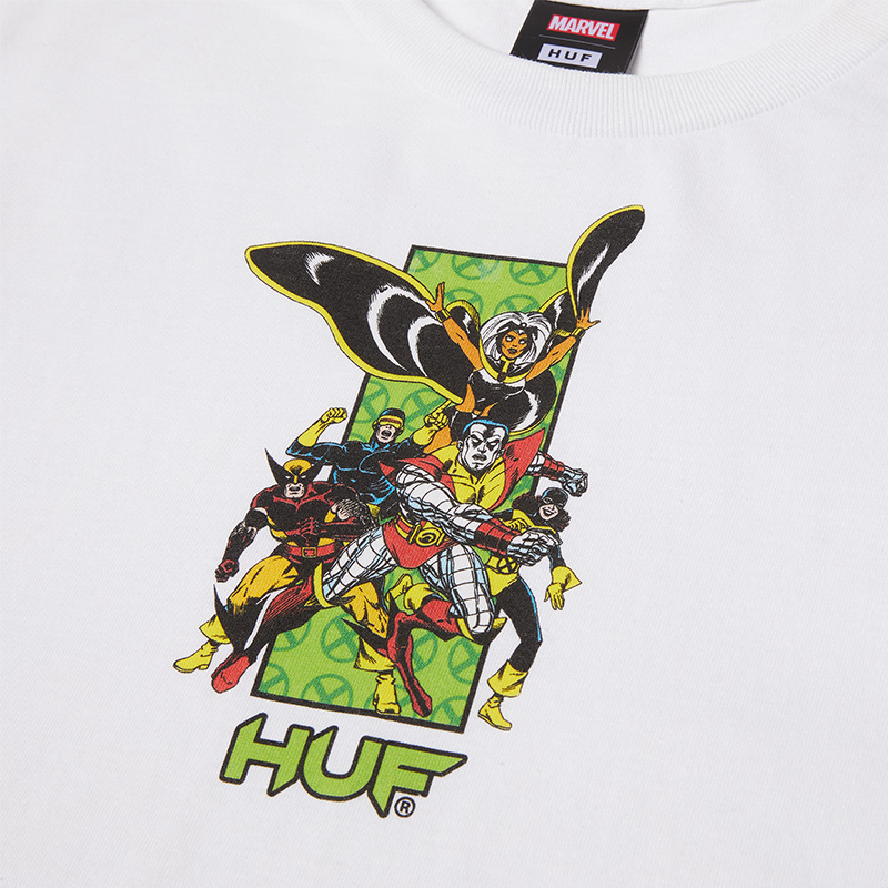 HUF X X-Men Danger Room T-Shirt White HUF X X-Men Danger Room T-Shirt White