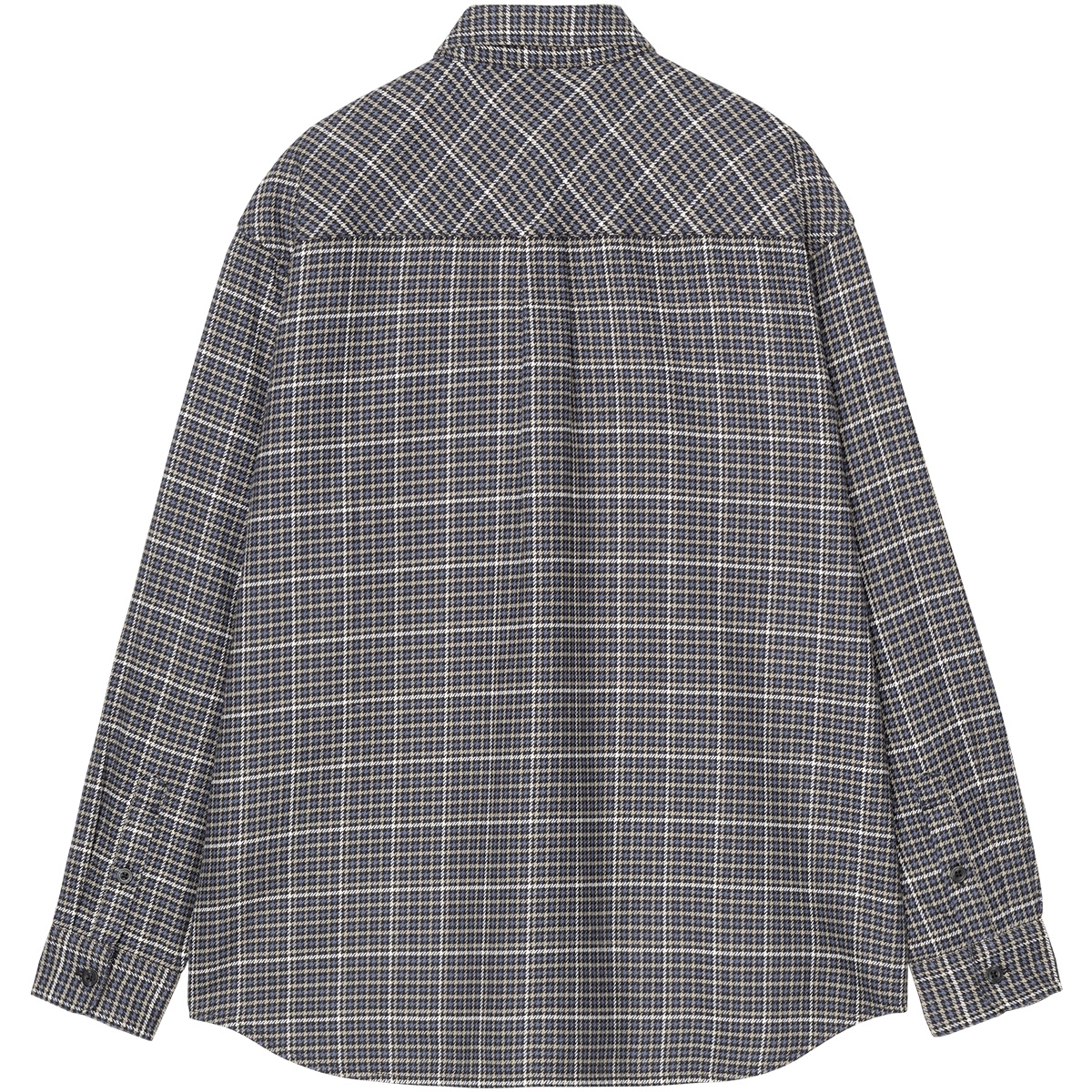 Carhartt WIP Todrick Longsleeve Shirt Todrick Houndstooth Icesheet