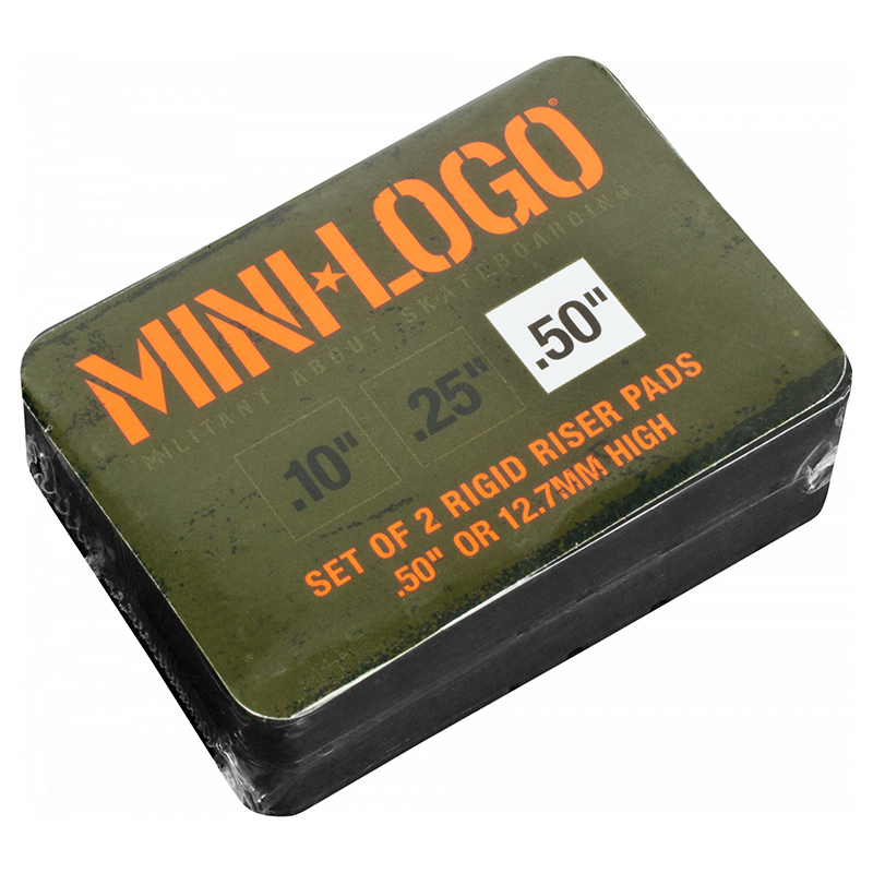 Mini Logo Riser Pad 0.50 Black -2-pack-