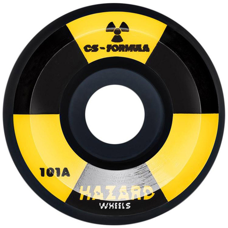 Hazard Radio Active CS Conical Wheels Black 52mm