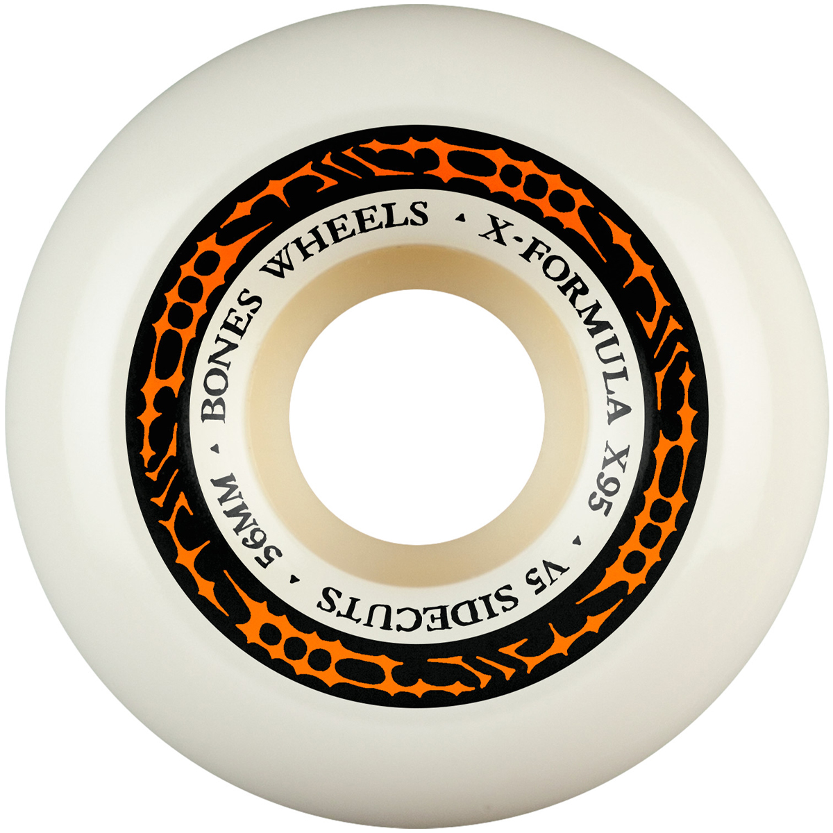 Bones X Formula V5 Sidecut Wheels 95A 56mm