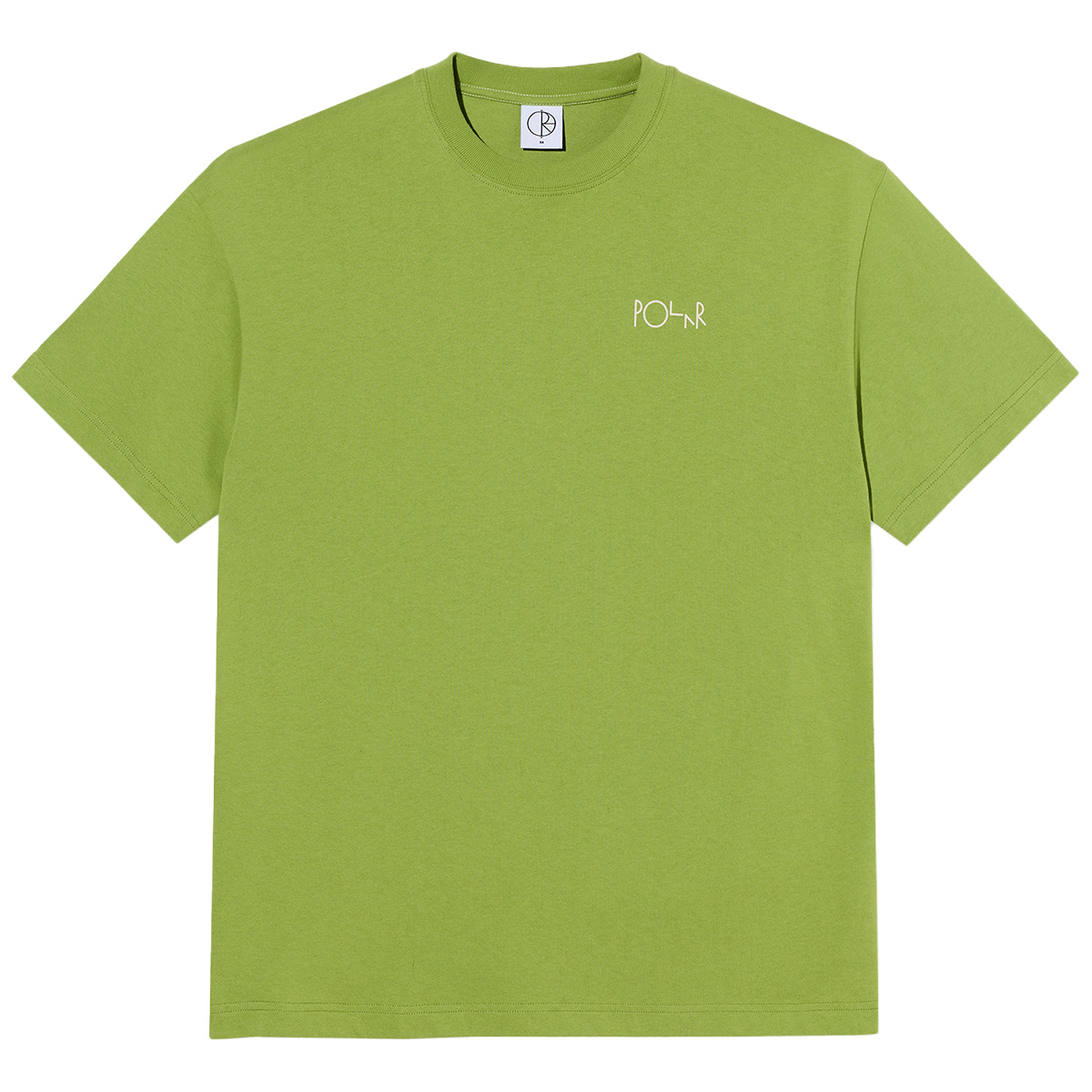 Polar Contrast T-Shirt Stroke Logo Peridot