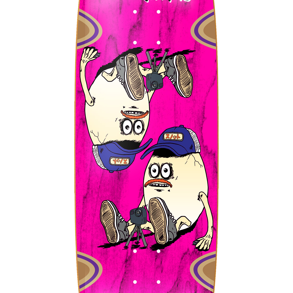 Heroin Bail Gun Gary 4 Skateboard Deck 9.75 Heroin Bail Gun Gary 4 Skateboard Deck 9.75