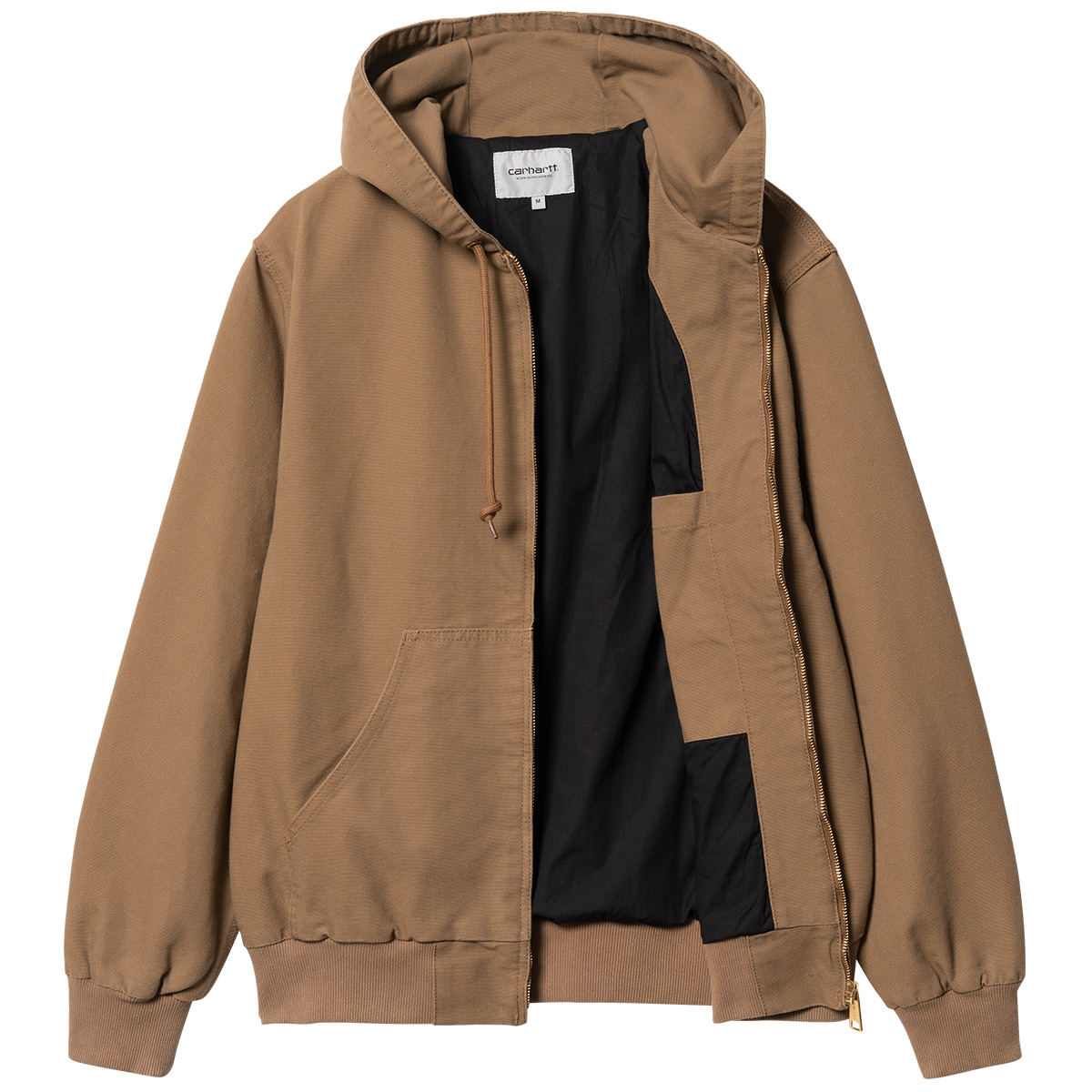 Carhartt WIP Active Jacket Hamilton Brown Rinsed | Skatestore