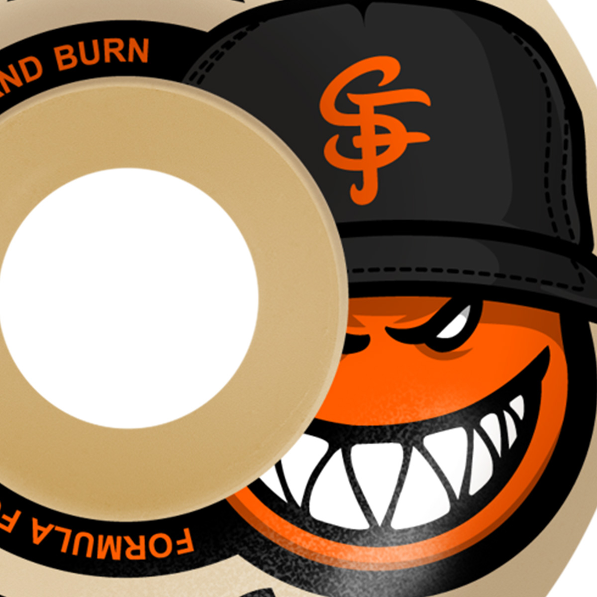 Spitfire x Thrasher Formula Four The City Radial Full Wheels 99D 54mm