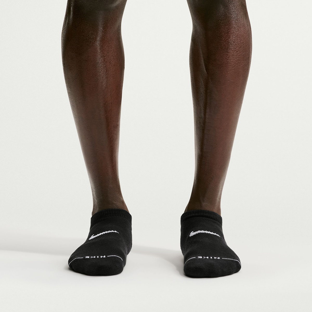 Nike SB Everyday Elevated No-Show Socks 3-Pack Black/White