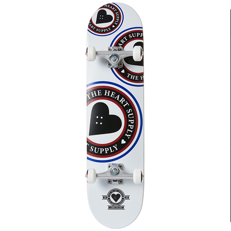 The Heart Supply Orbit Logo Complete White 8.0 The Heart Supply Orbit Logo Complete White 8.0