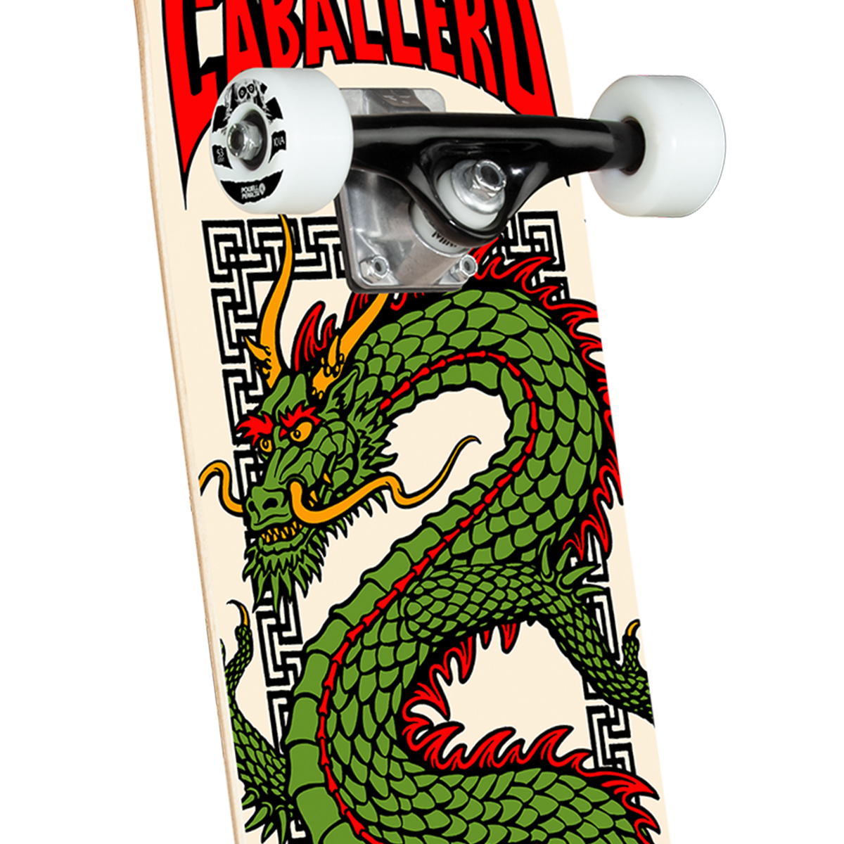 Powell Peralta Cab Chinese Dragon Complete Skateboard Ivory 7.5 