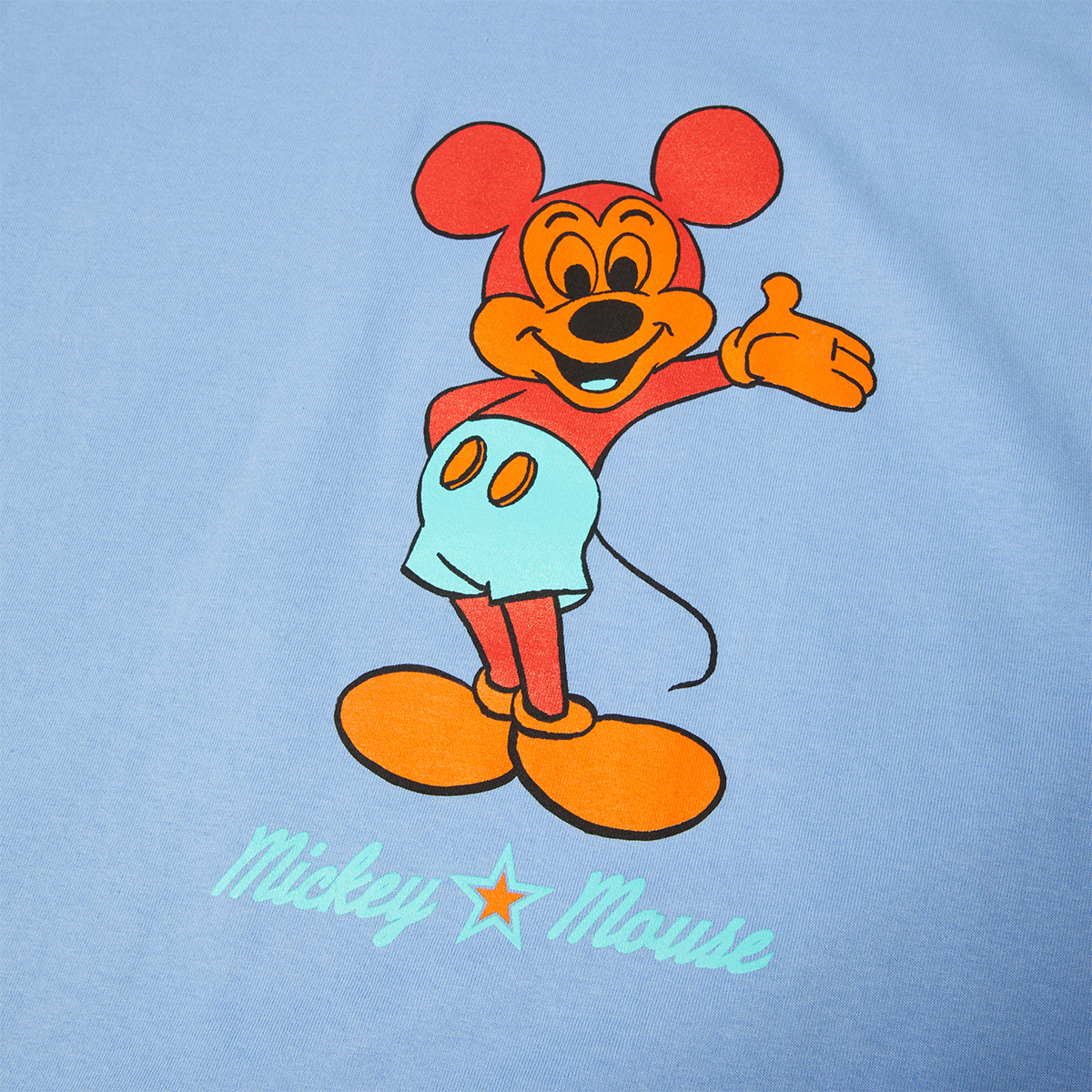 HUF x Mickey Greeting T-Shirt Digital Violet