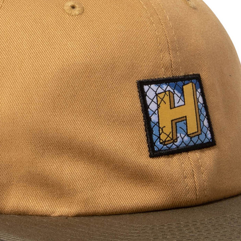 HUF Tresspass 6 Panel Hat Gold HUF Tresspass 6 Panel Hat Gold