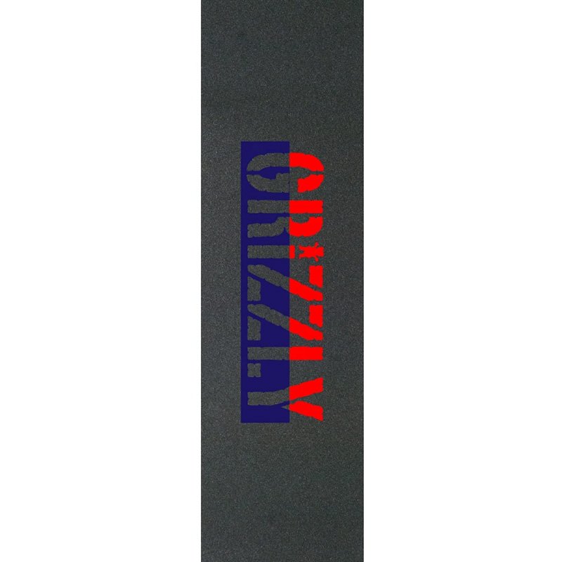 Grizzly Two Faced Griptape Sheet Red/Blue 1