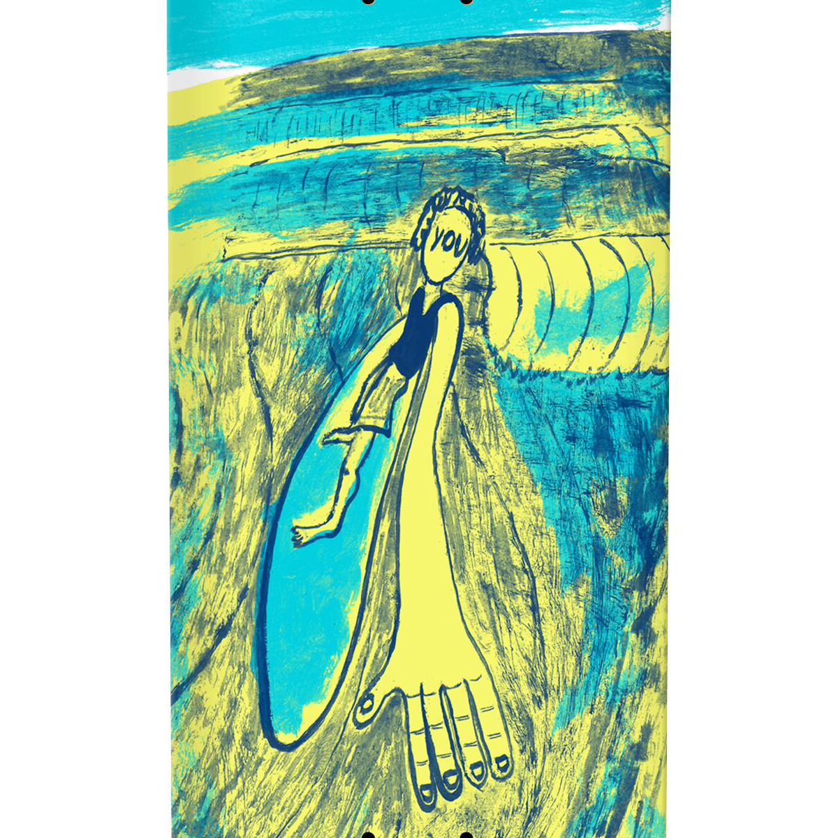 Anti Hero Daan Vd Linden Expressions Skateboard Deck 8.28