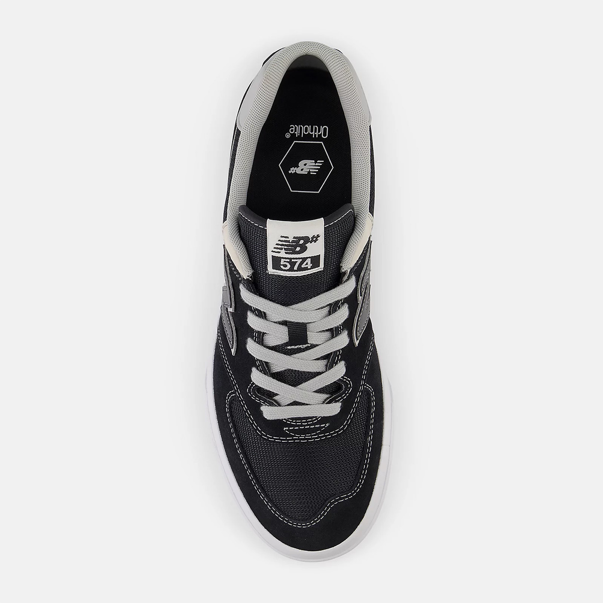 New Balance Numeric 574 Vulc Black/Grey