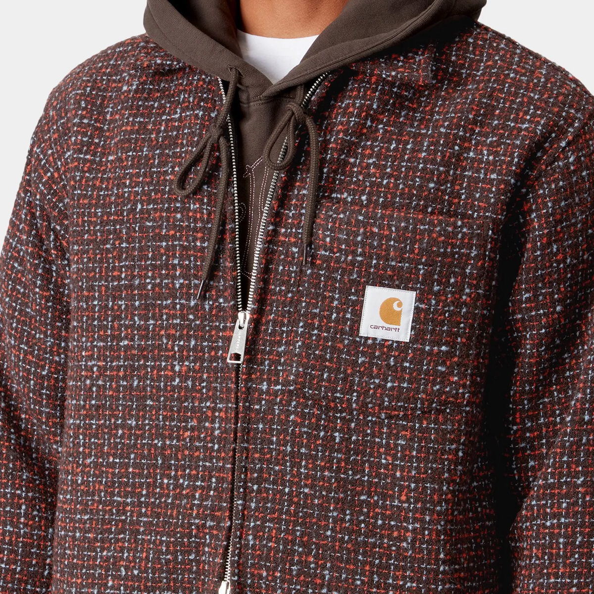 Carhartt WIP Bellamy Shirt Jacket Bellamy Check Tobacco Carhartt WIP Bellamy Shirt Jacket Bellamy Check Tobacco