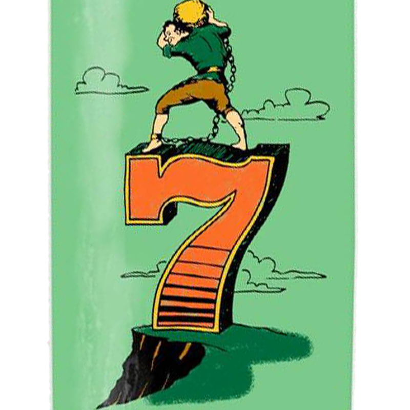 Pass-Port Dumb Luck Seven Skateboard Deck 8.5 Pass-Port Dumb Luck Seven Skateboard Deck 8.5