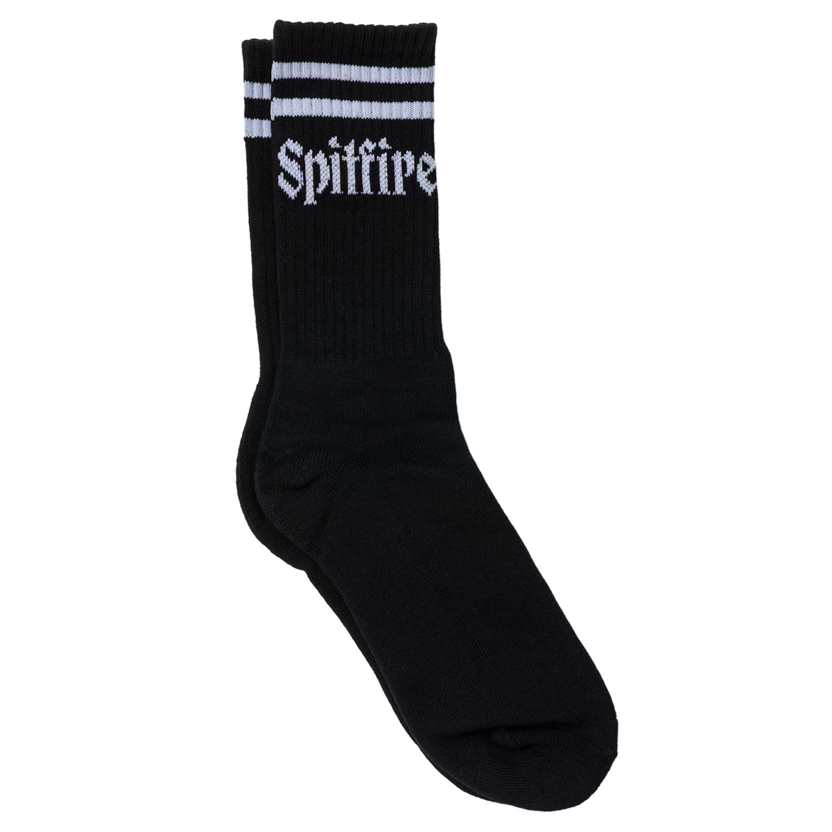 Spitfire Molotov Script Sock Black/White