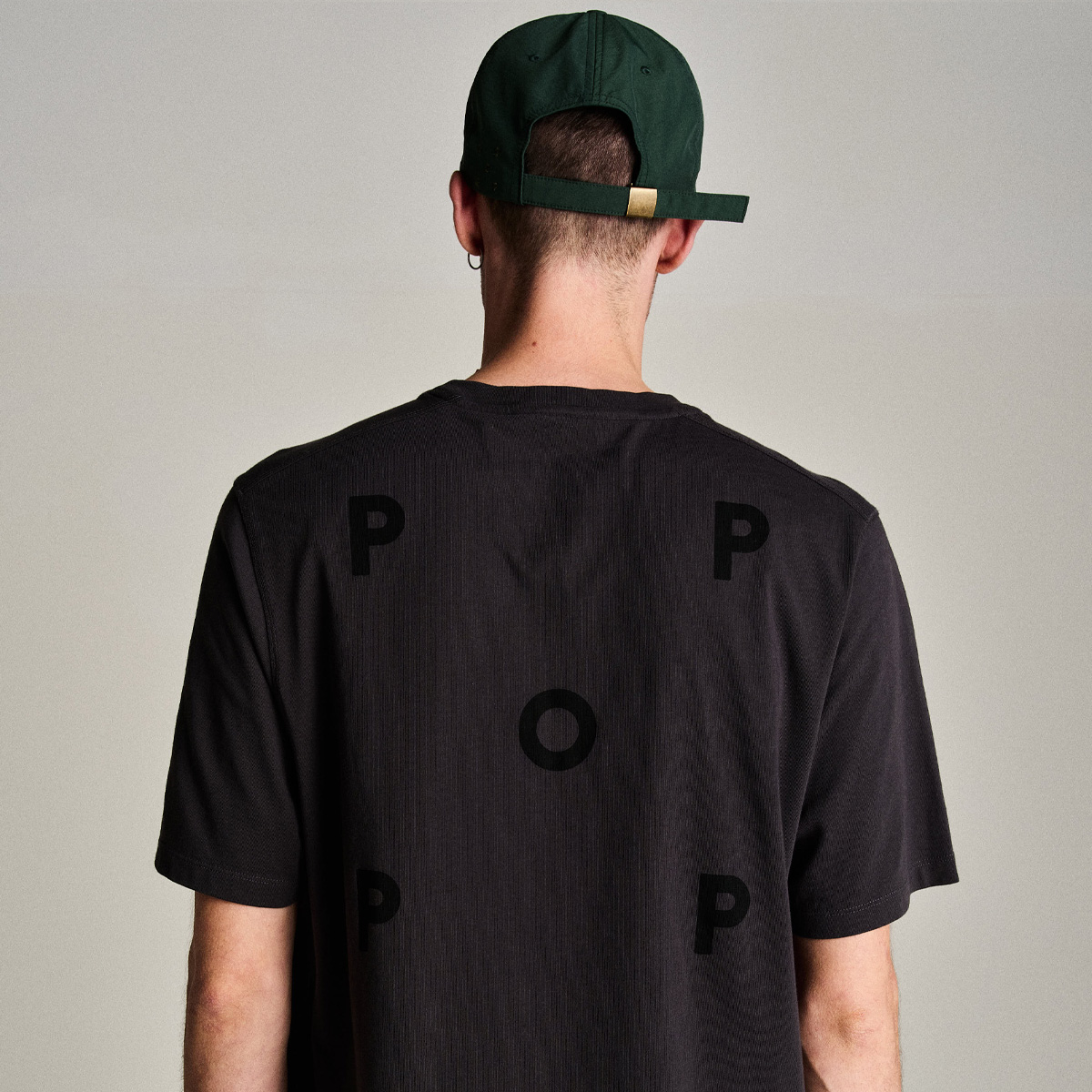 POP Logo T-Shirt Anthracite/Black POP Logo T-Shirt Anthracite/Black
