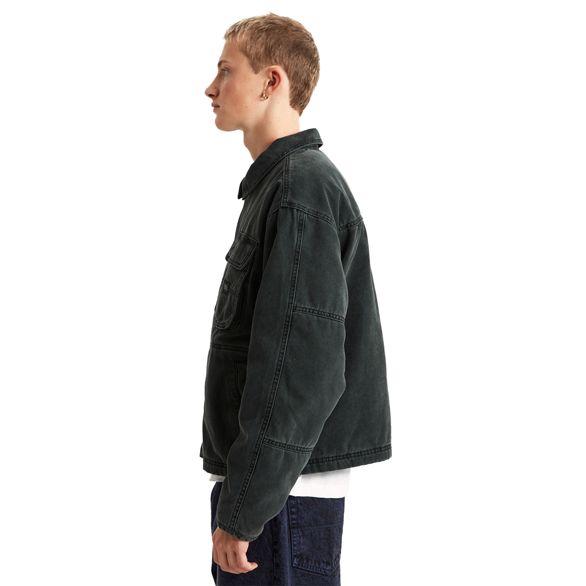 Vans Umber Pigment Canvas Jacket Black