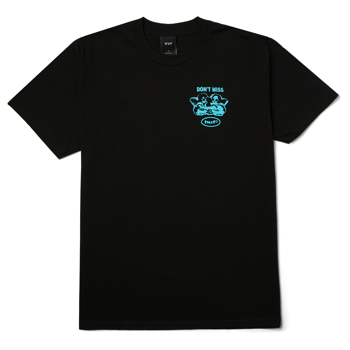HUF After Midnight T-Shirt Black